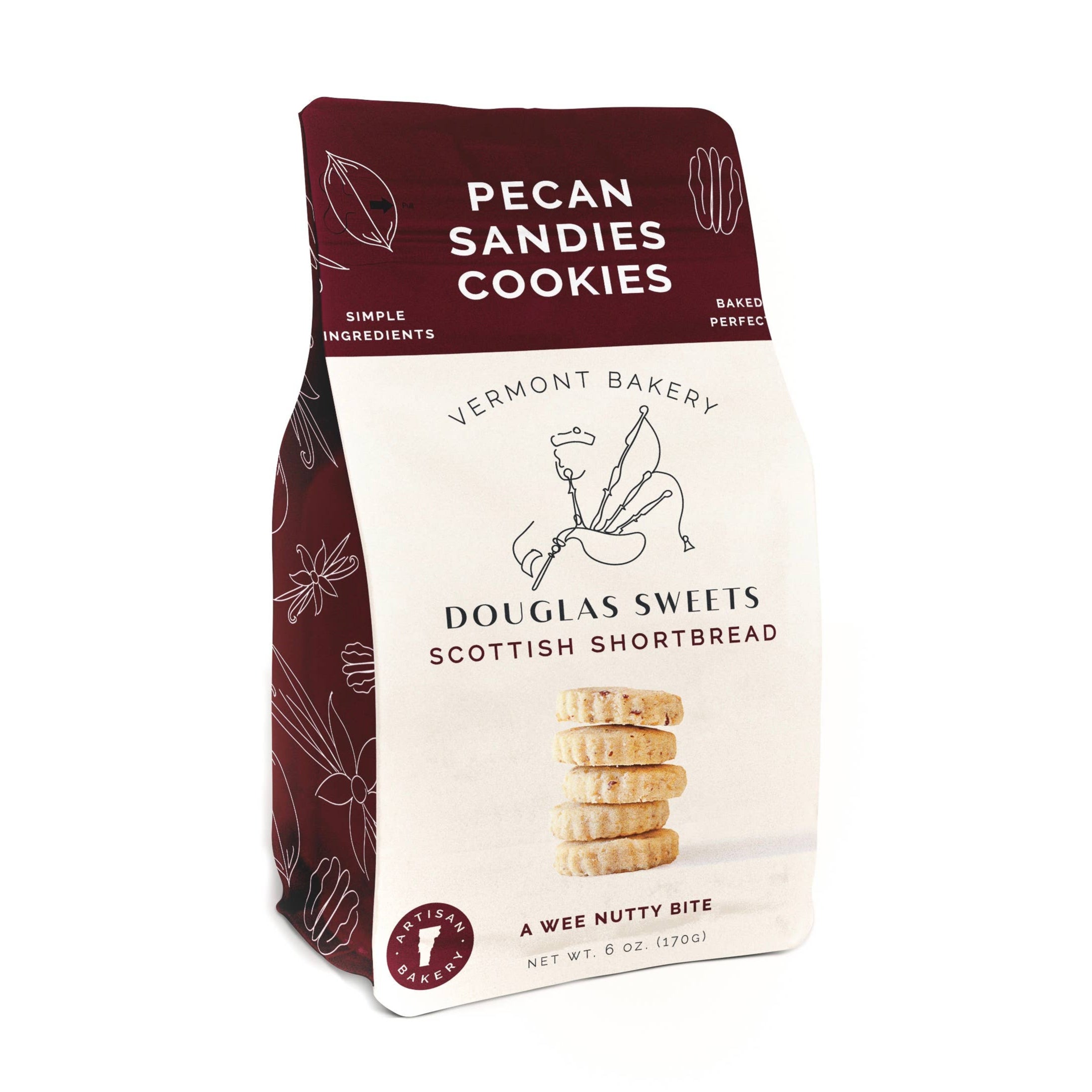 Pecan Sandies Scottish Shortbread