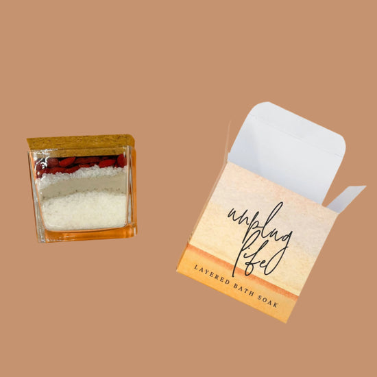 Layered bath soak