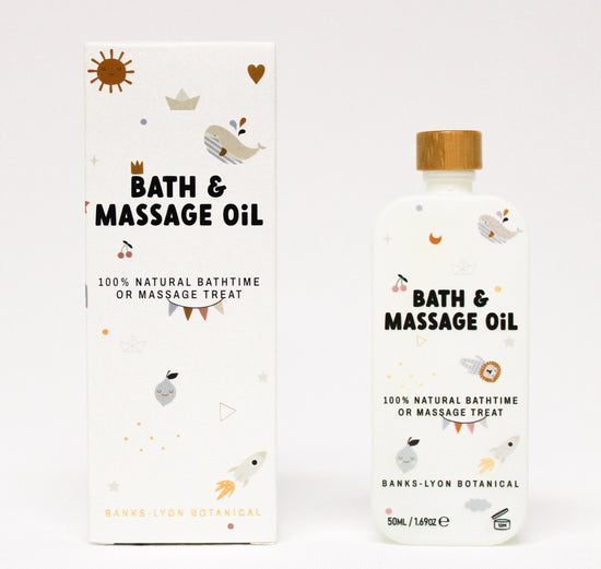 bath and massage baby oil