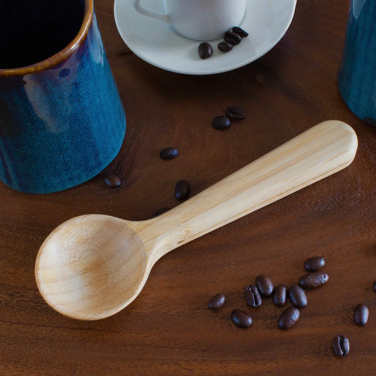 bamboo coffee scoop