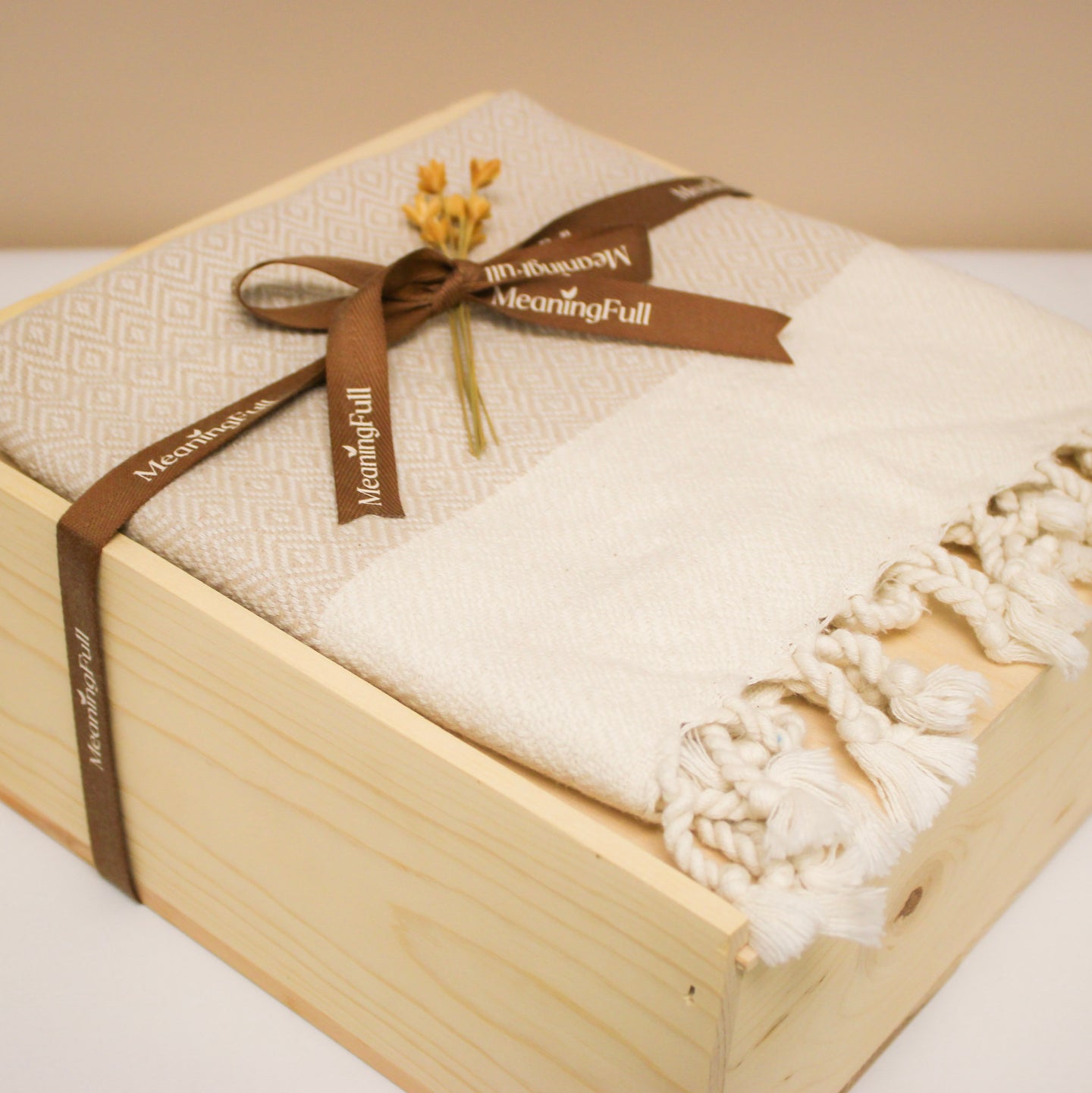 wooden luxury gift box