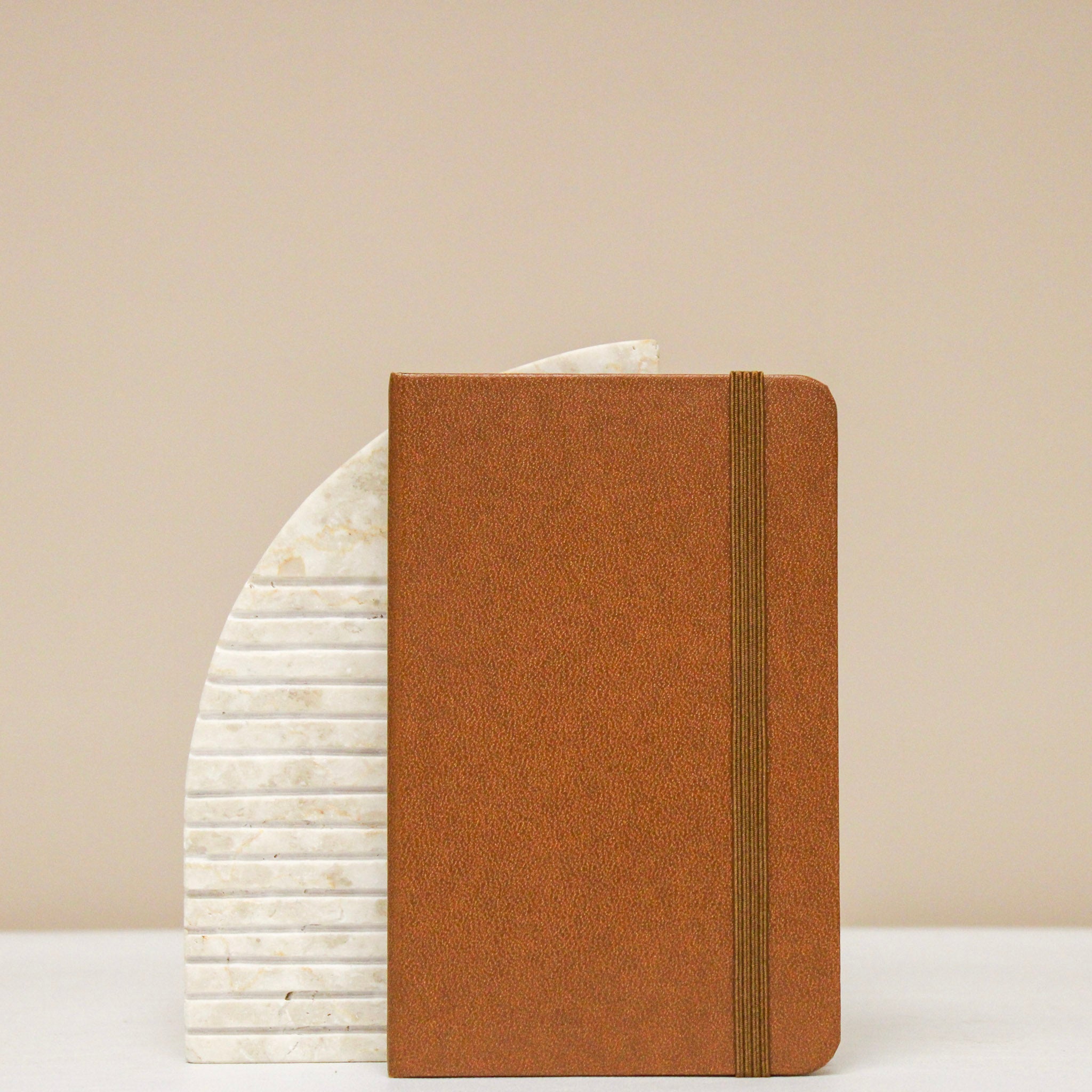 Brown pocket notebook journal