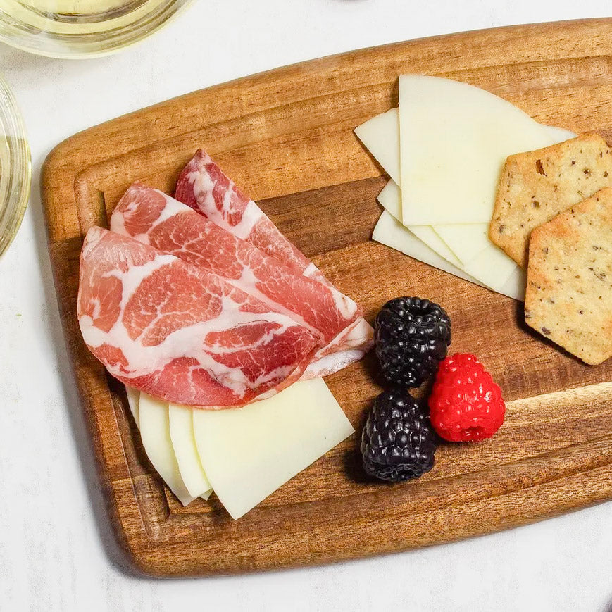 Wooden cheese board