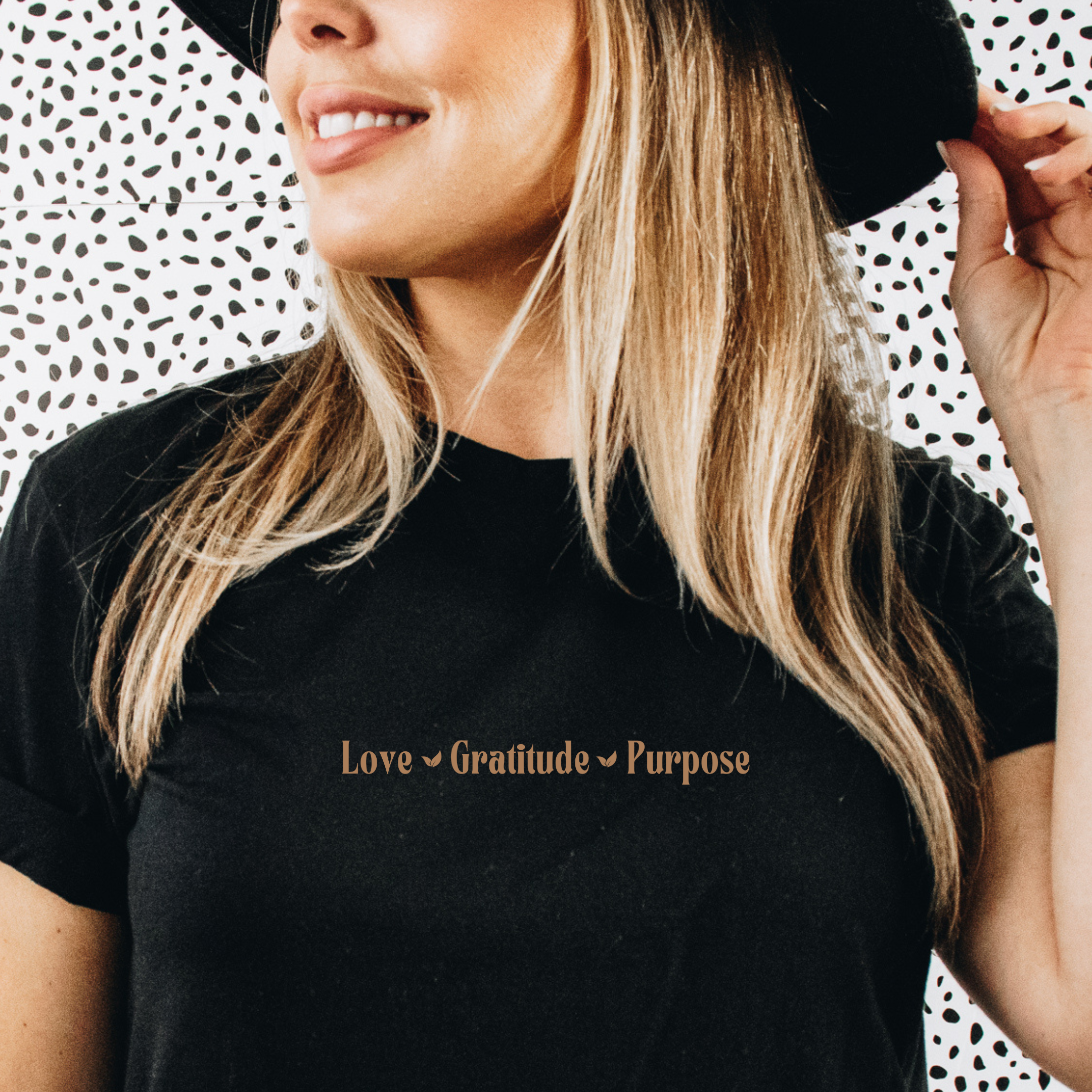 Love, Gratitude, Purpose Tee