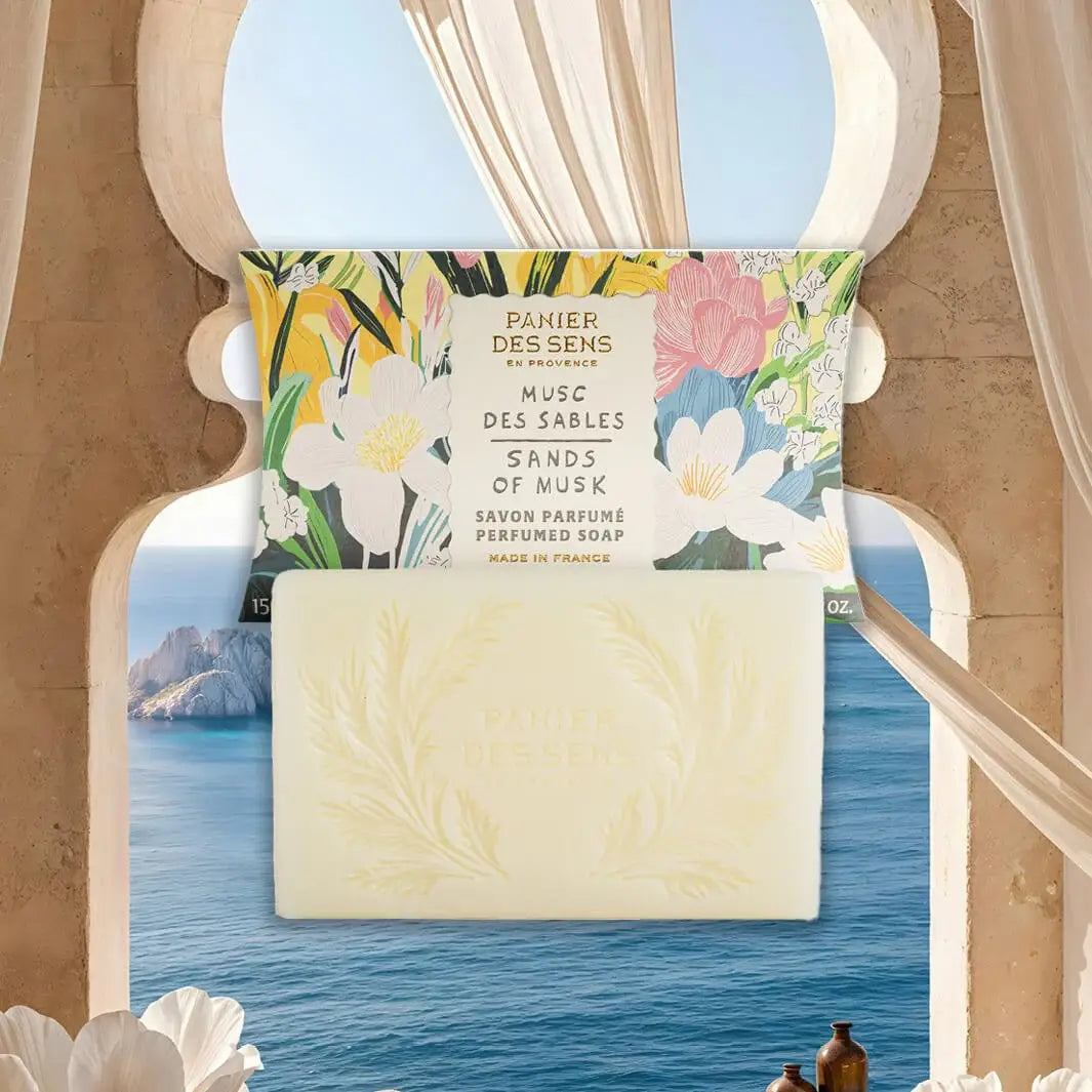 Panier Des Sens, French Luxury Bar Soap - Sands of Musk- 5.3oz/150g