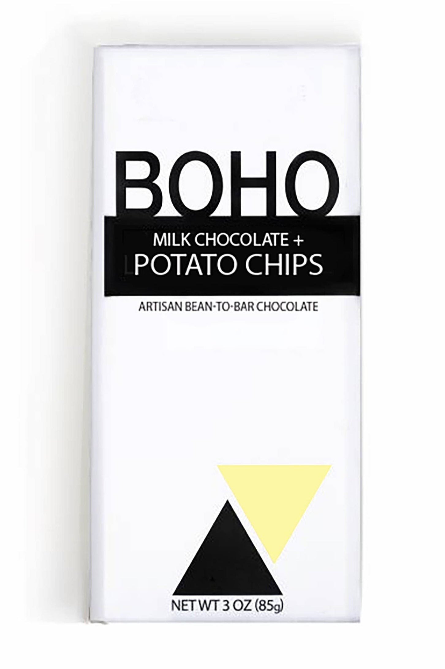 BOHO Chocolate, Milk Chocolate + Potato Chips
