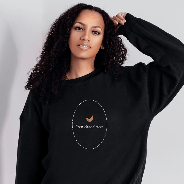 Branded Crewneck Sweatshirt (Full Design) - MeaningFull Gift Lab