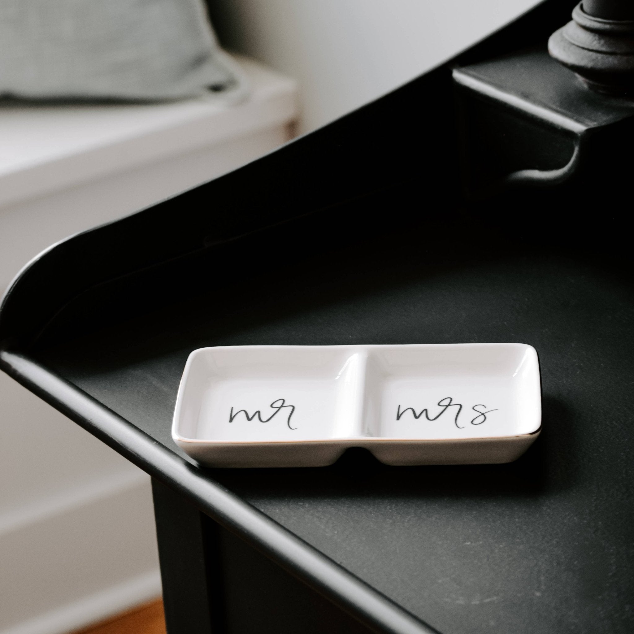 Sweet Water Decor, Mr. and Mrs. Jewelry Dish - MeaningFull Gift Lab