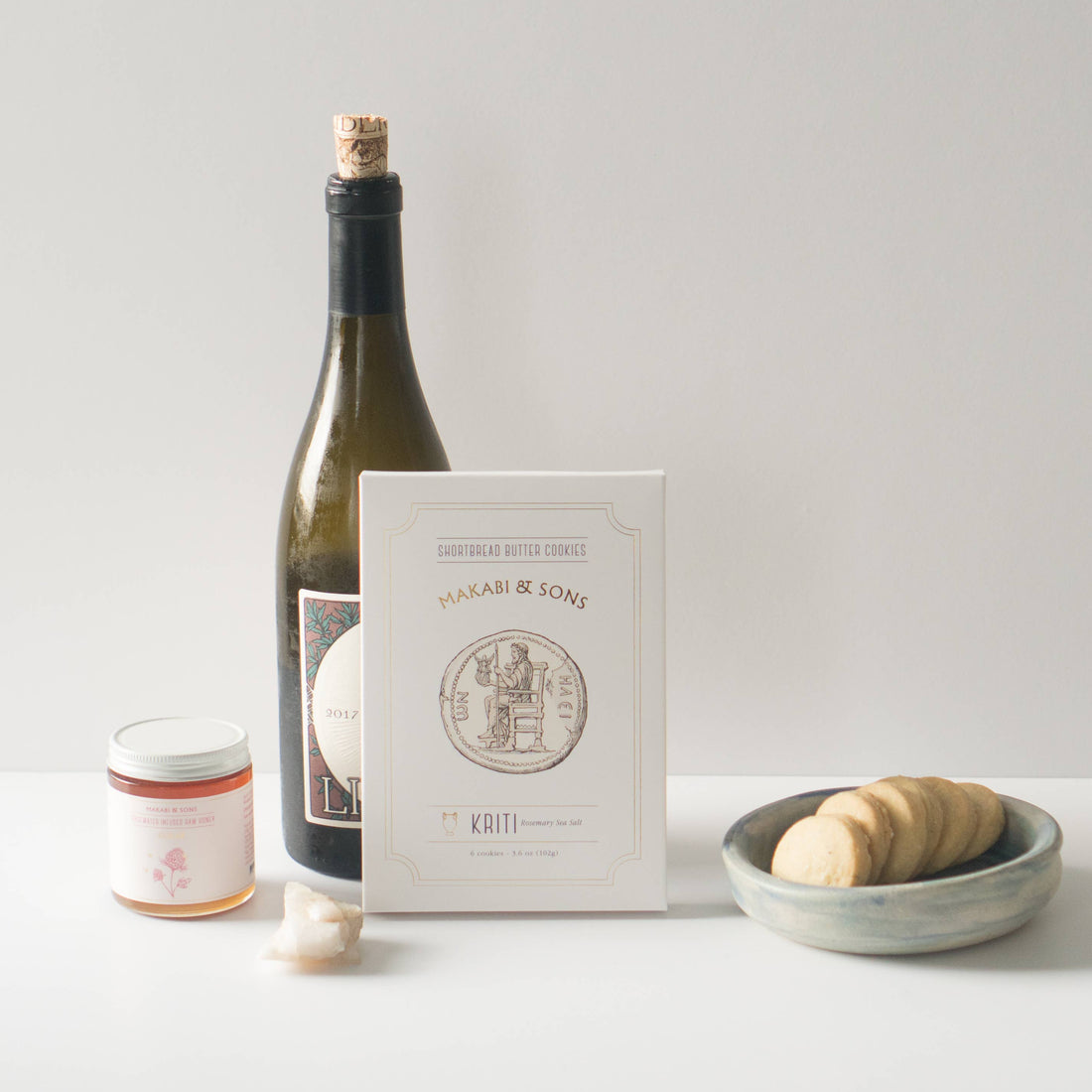 Makabi & Sons, Kriti Rosemary Sea Salt Shortbread Cookies