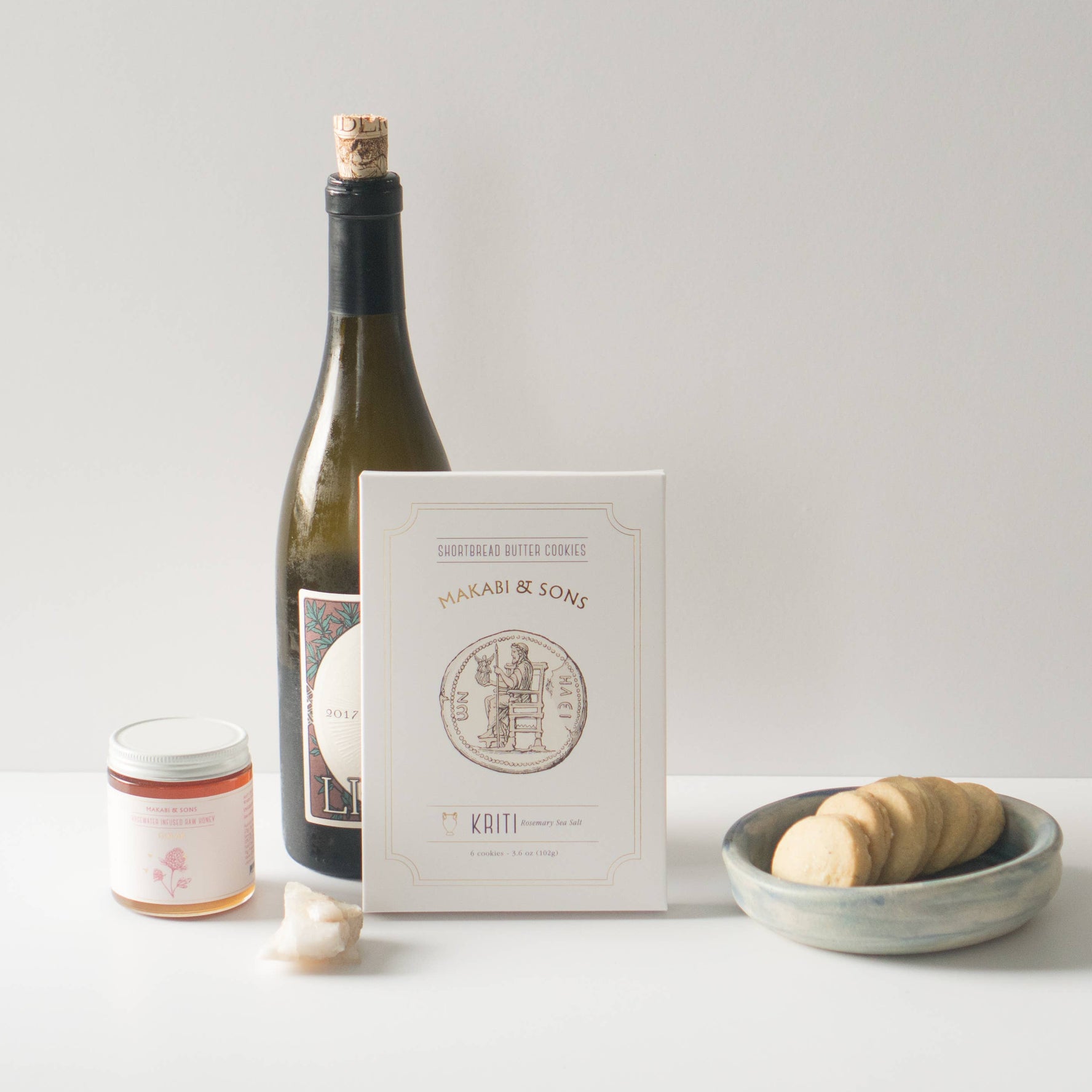 Makabi & Sons, Kriti Rosemary Sea Salt Shortbread Cookies