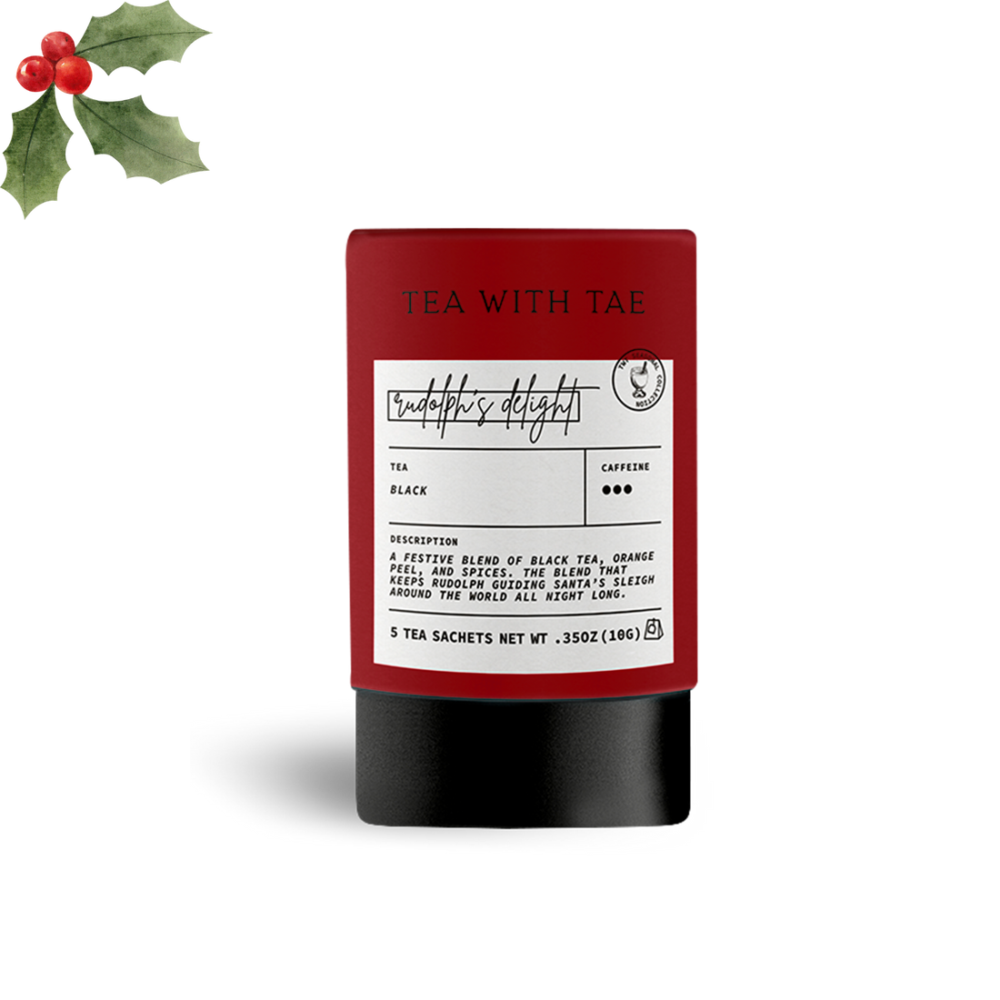 Rudolph's delight tea tube