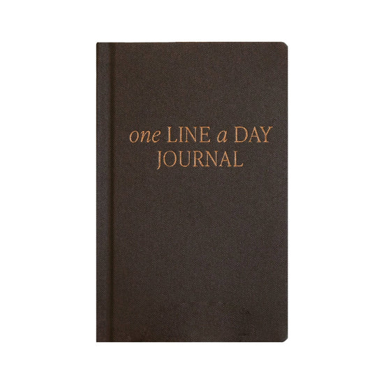 Sweet Water Decor, One Line A Day Fabric Journal - MeaningFull Gift Lab