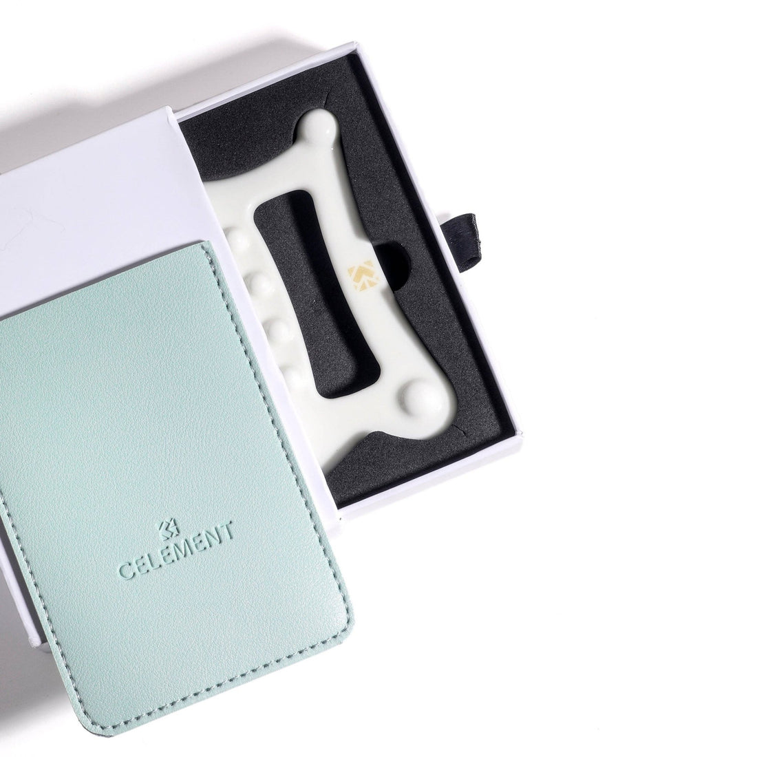Celement, Large Face & Body Ceramic Gua Sha - MeaningFull Gift Lab