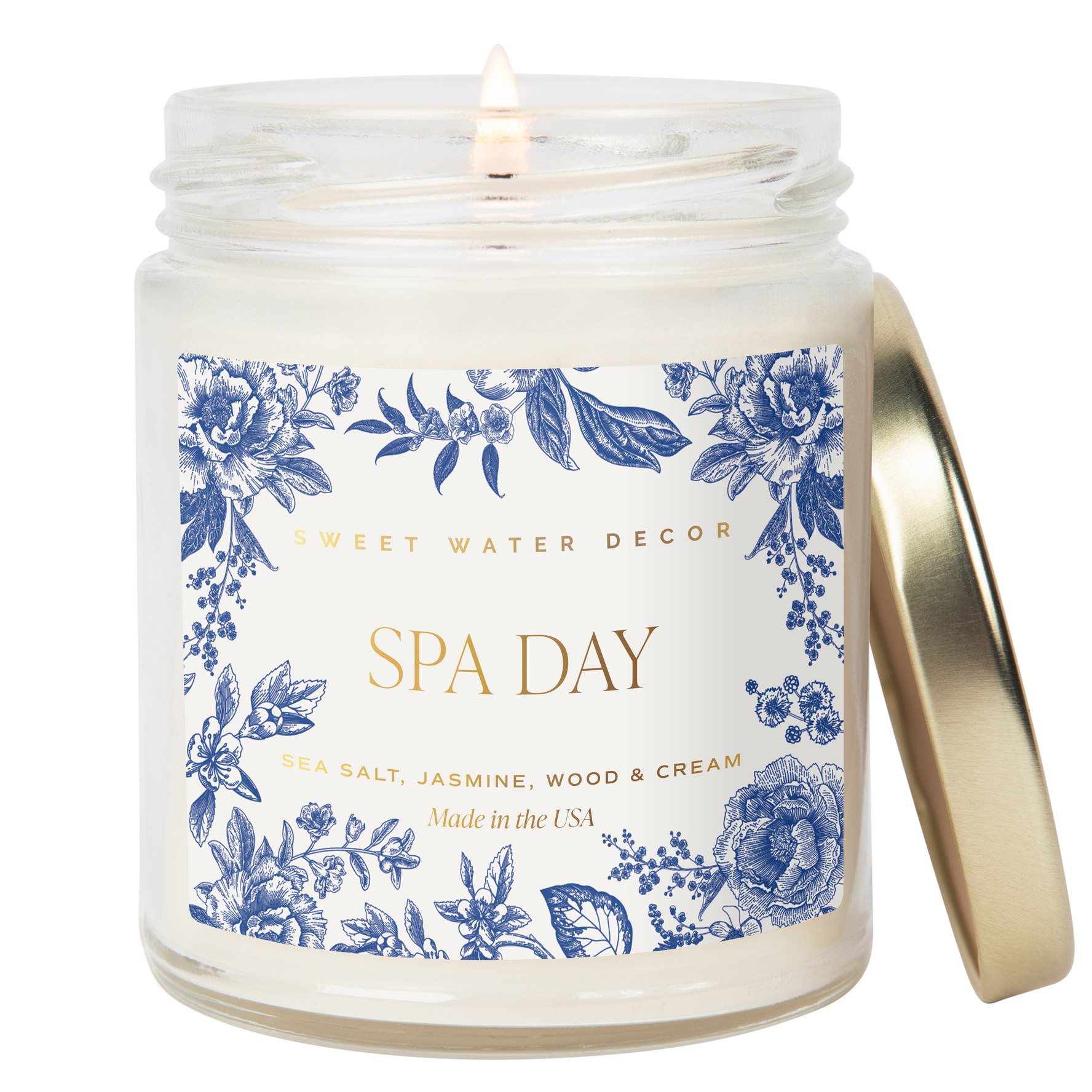 Sweet Water Decor, Spa Day 9 oz Soy Candle