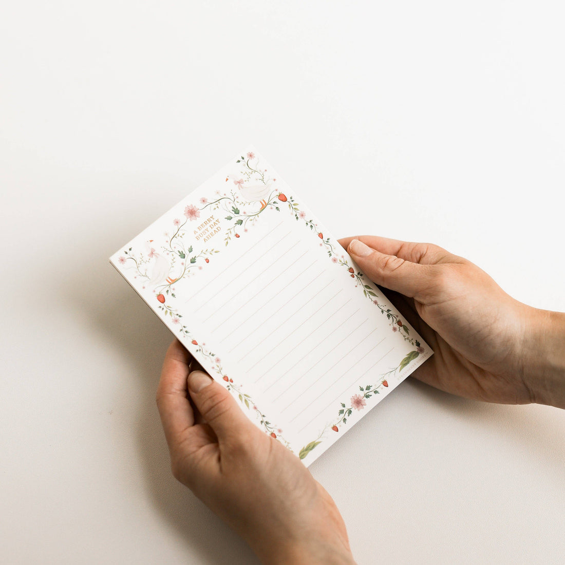 Strawberry Goose, Berry Busy Notepad