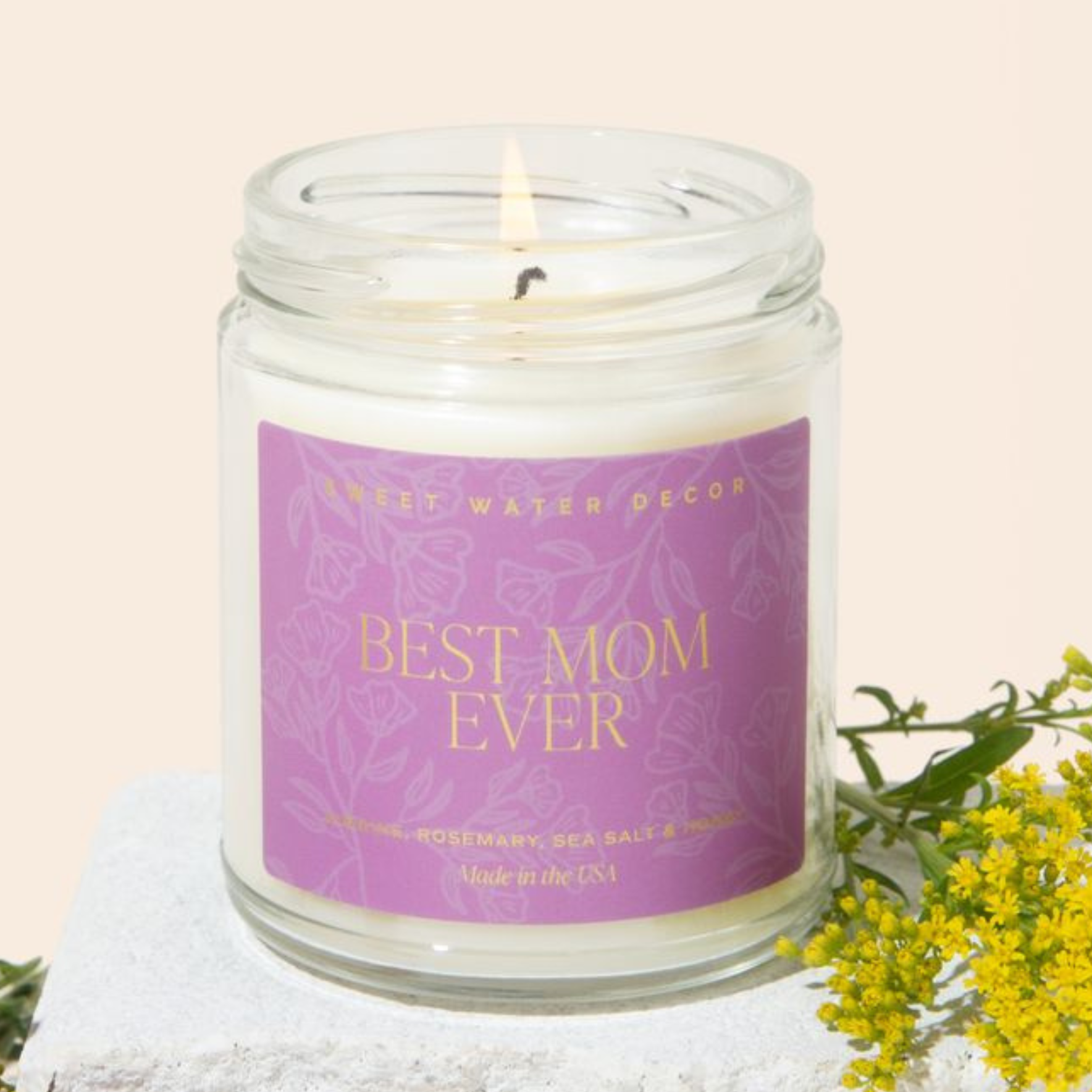 Sweet Water Decor, Best Mom Ever 9 oz Soy Candle