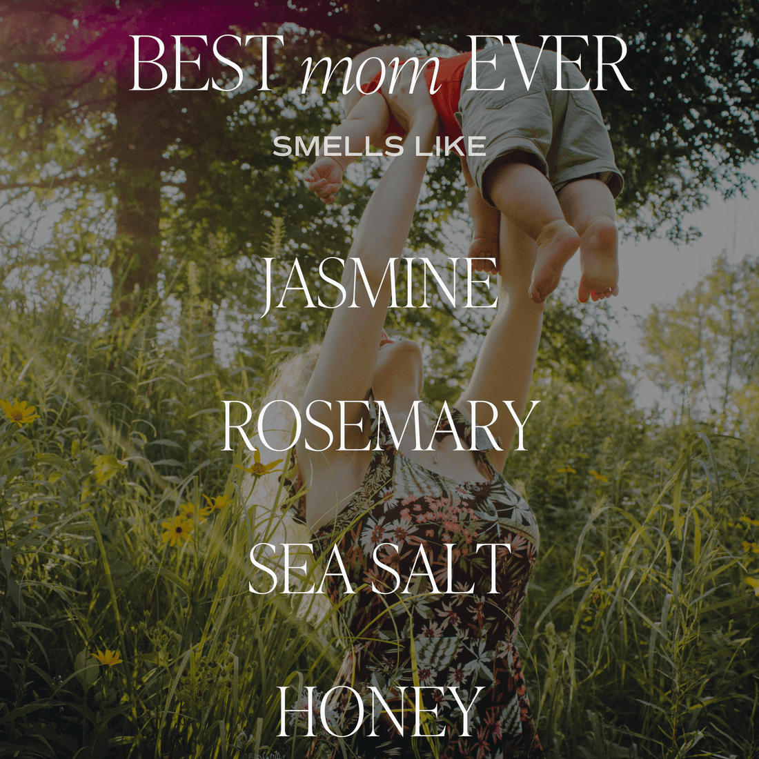 Sweet Water Decor, Best Mom Ever Floral 9 oz Soy Candle - MeaningFull Gift Lab