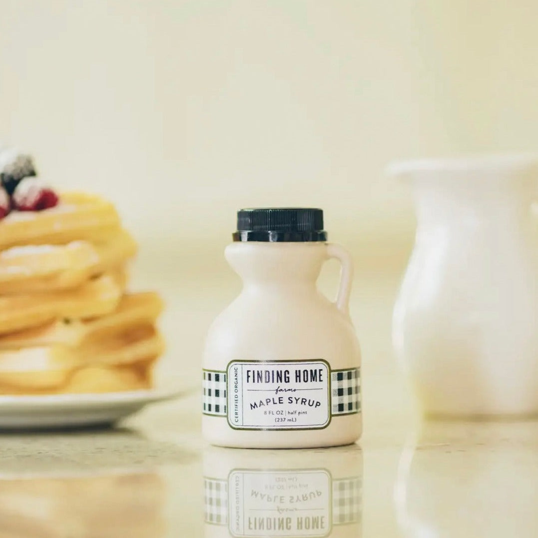 Finding Home Farms, 100% Pure Organic Maple Syrup - 8 oz Plastic Jug