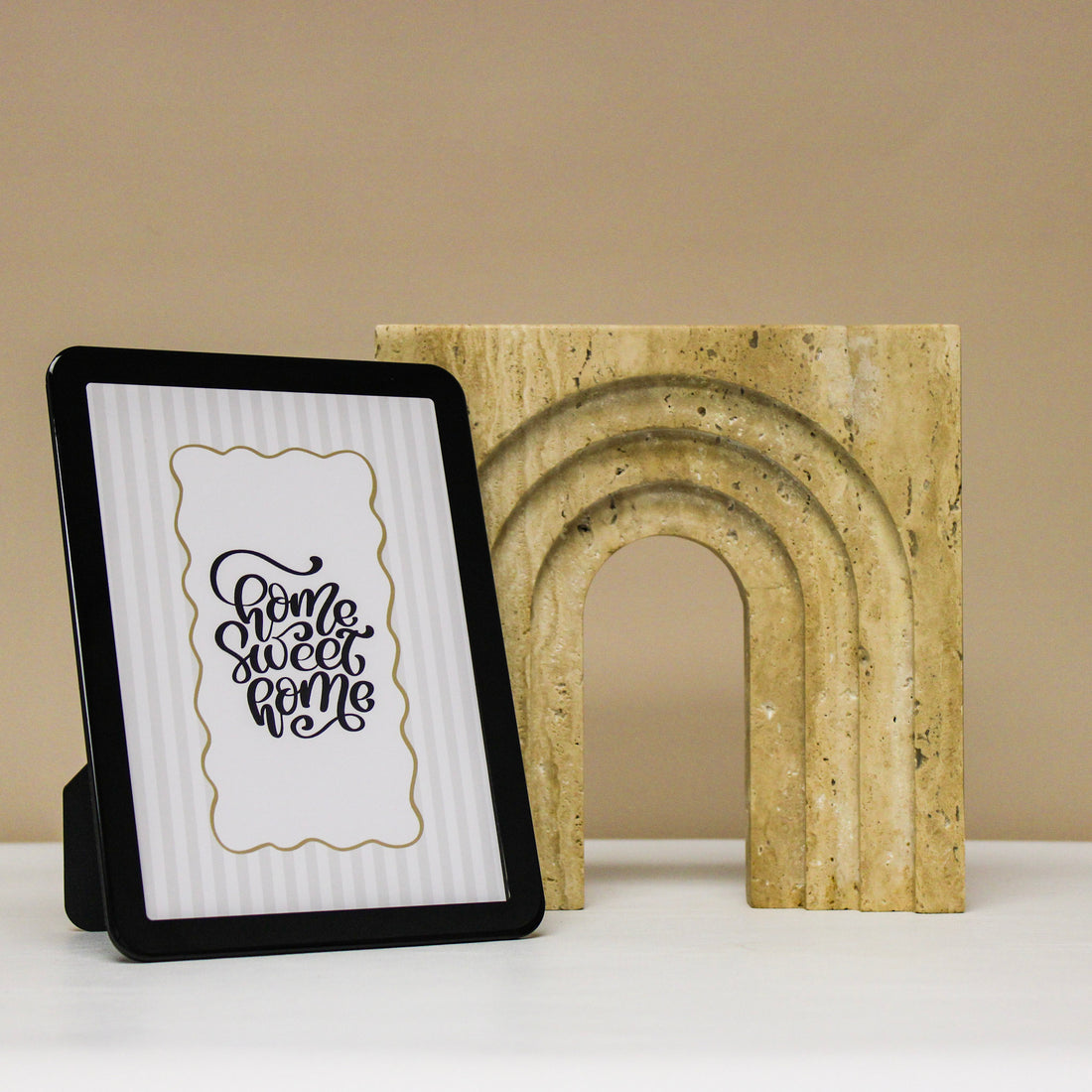 modern black photo frame
