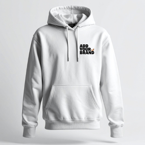 Branded Hoodie Sweatshirt (Partial Design) - MeaningFull Gift Lab
