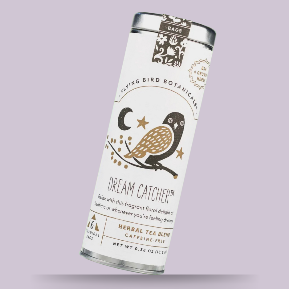 Flying Bird Botanicals, Dream Catcher Botanical Tea Blend (Tin: 6 Bags)