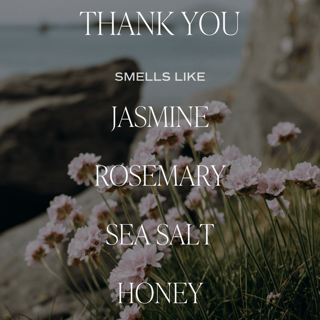 Sweet Water Decor, Thank You Soy Candle - Ribbed Glass Jar - MeaningFull Gift Lab