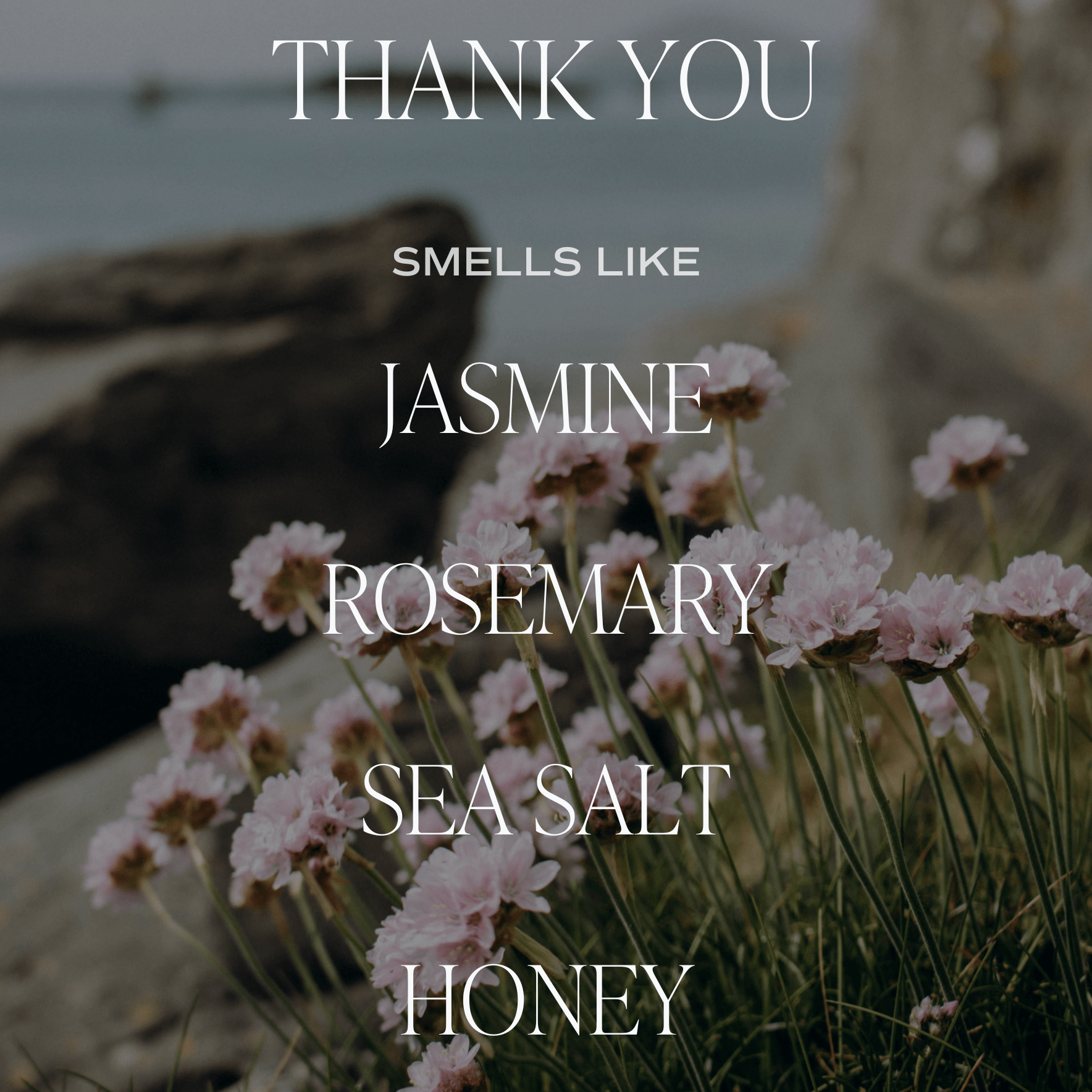 Sweet Water Decor, Thank You Soy Candle - Ribbed Glass Jar - MeaningFull Gift Lab