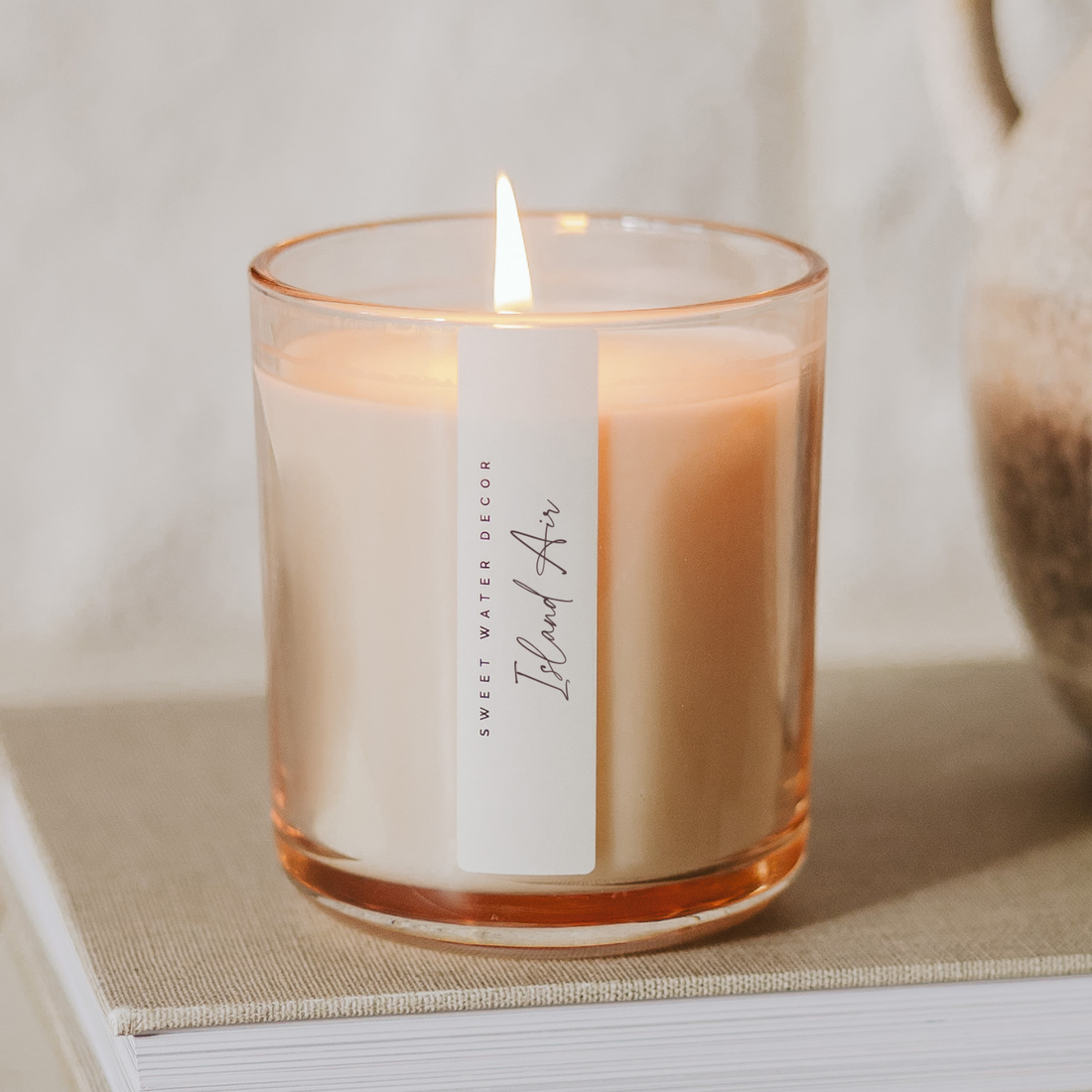 Island Air soy wax candle