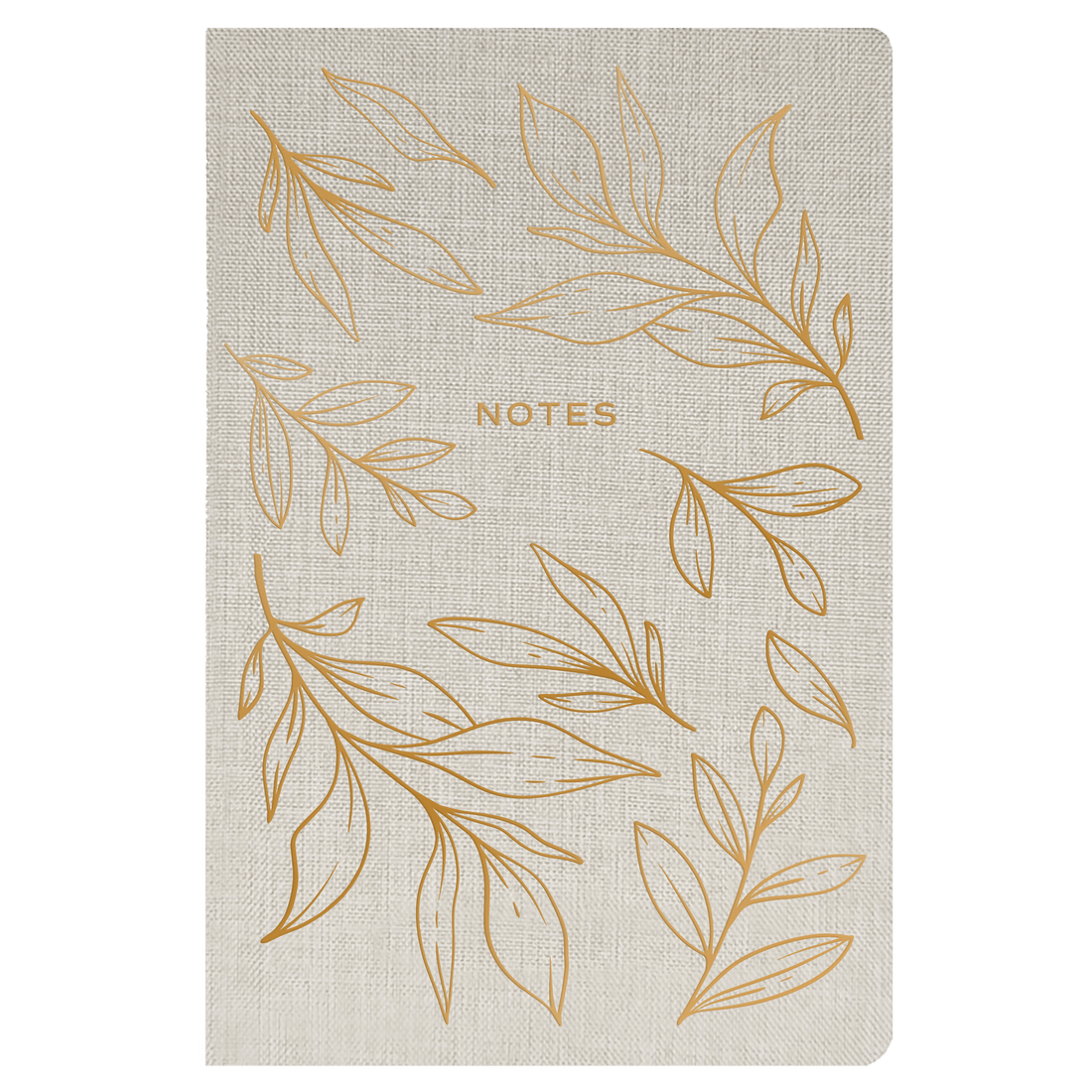 Sweet Water Decor, Gold Leaves Notes Journal - MeaningFull Gift Lab