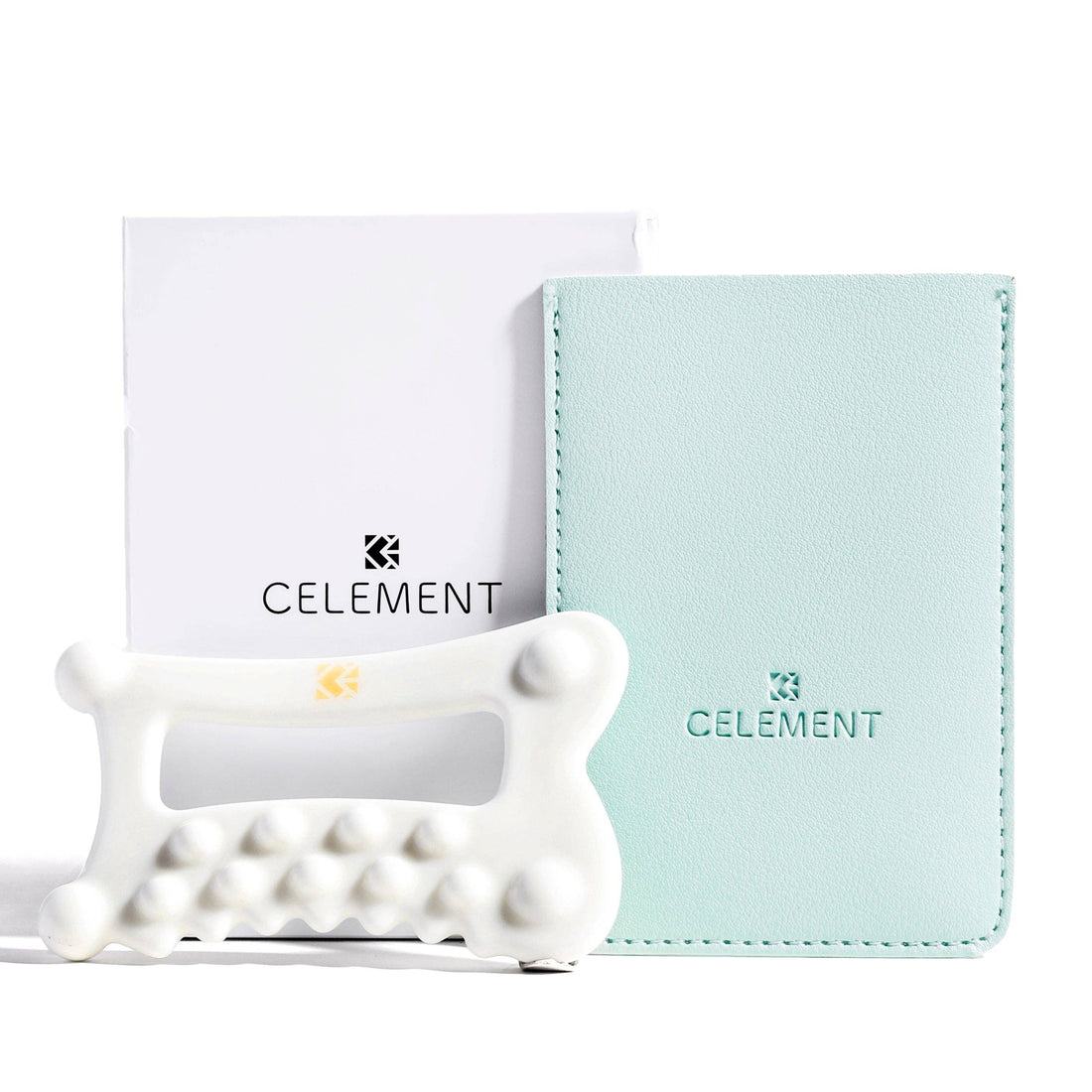 Face & Body Ceramic Gua Sha with Pouch