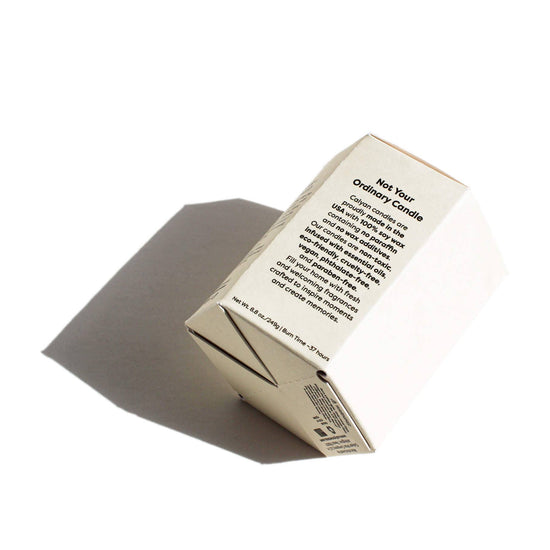 Calyan Wax Co., Evergreen + Eucalyptus - Glass Tumbler Soy Candle - MeaningFull Gift Lab