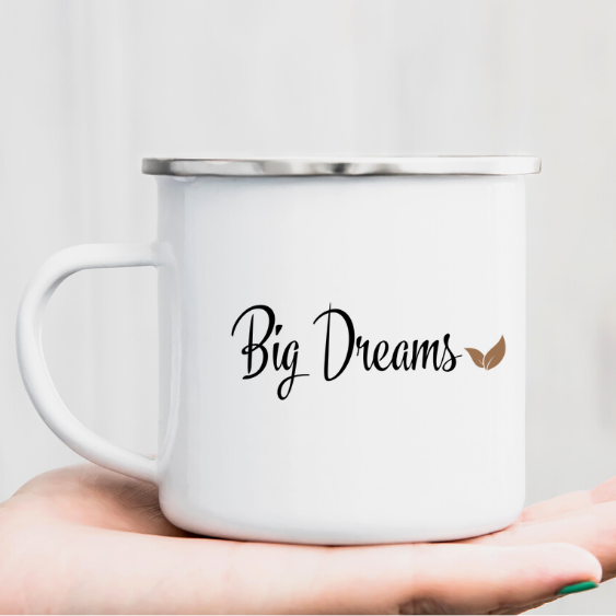 BIG DREAMS- Camping Mug