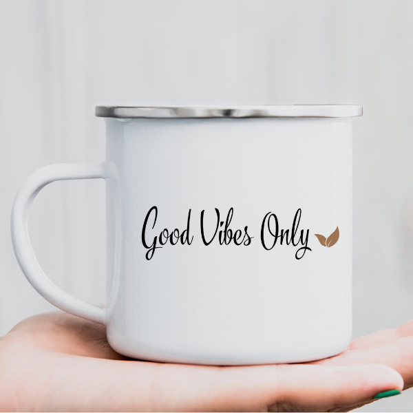 Good Vibes Only - Camping Mug