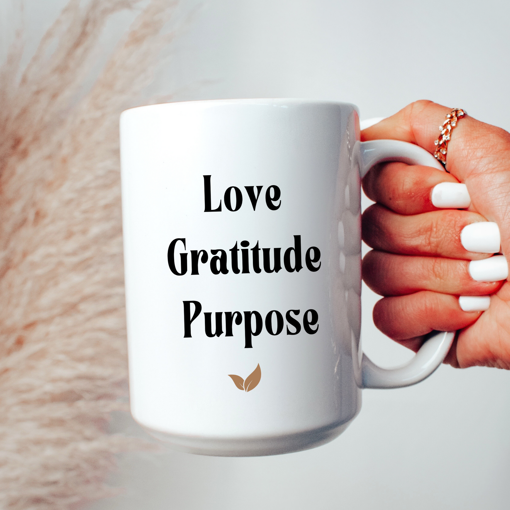 Love, Gratitude, Purpose - Mug